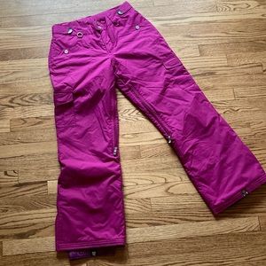 Roxy Pink Ski Snowboard Snow Pants